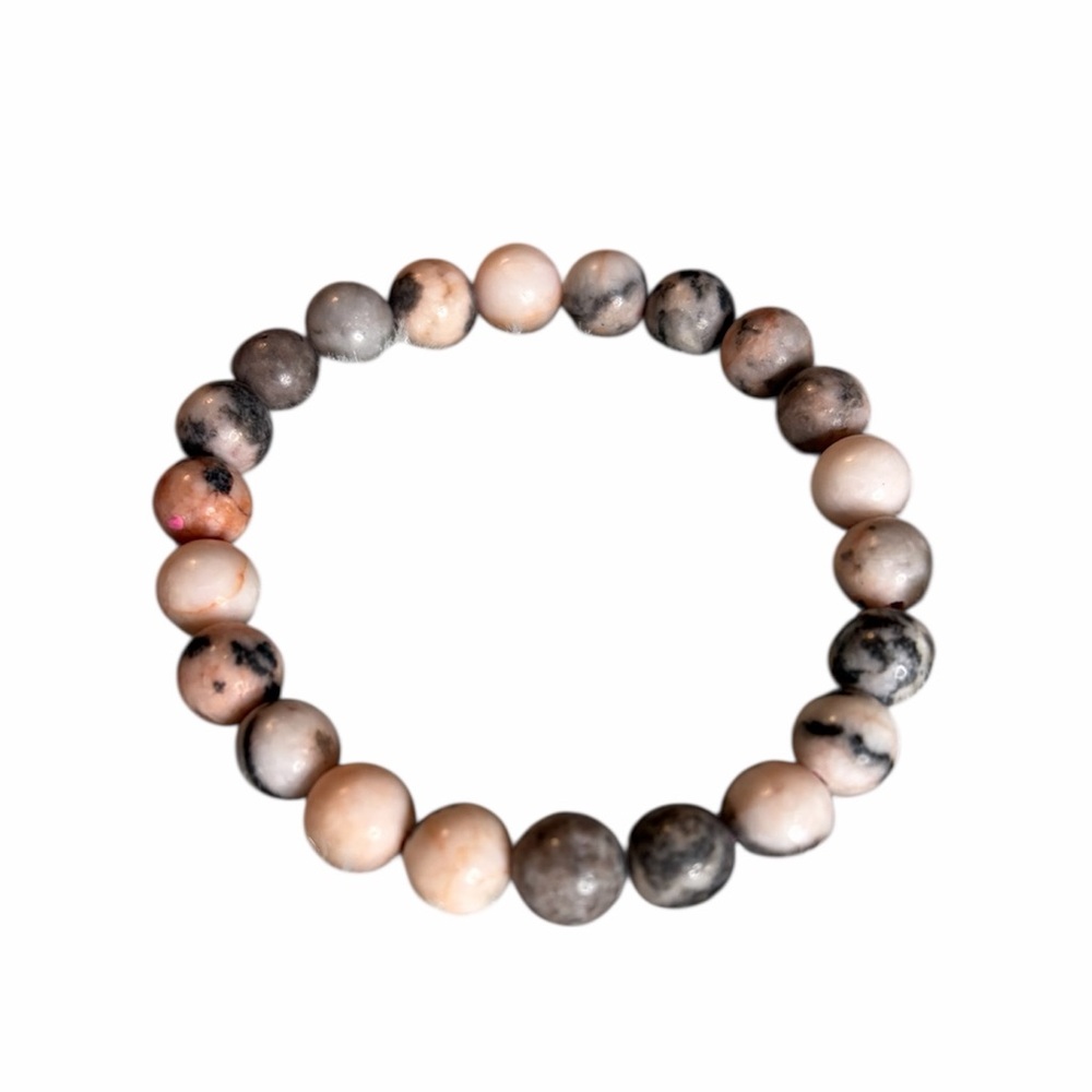 Rhodonight 8 MM Beaded Bracelet - Picture 4 of 7